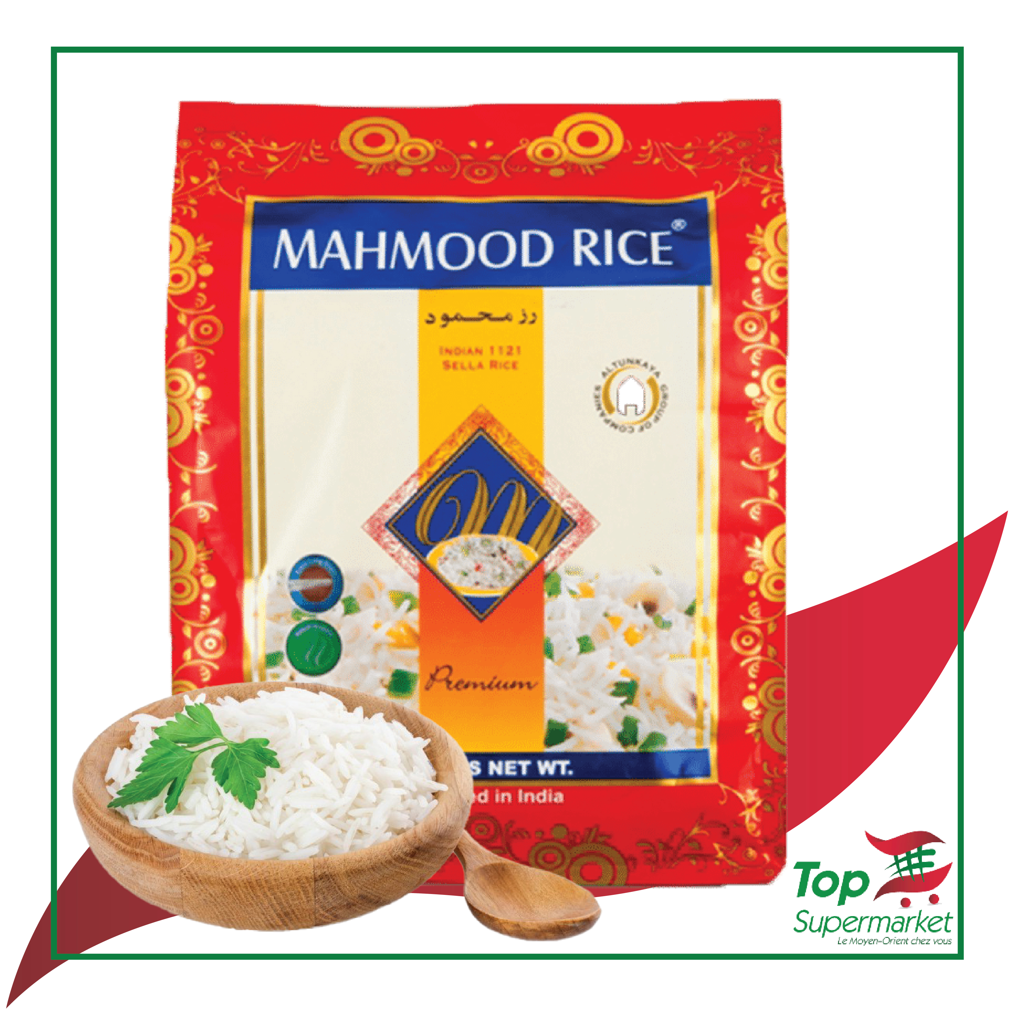  Mahmood Riz Basmati 900gr
